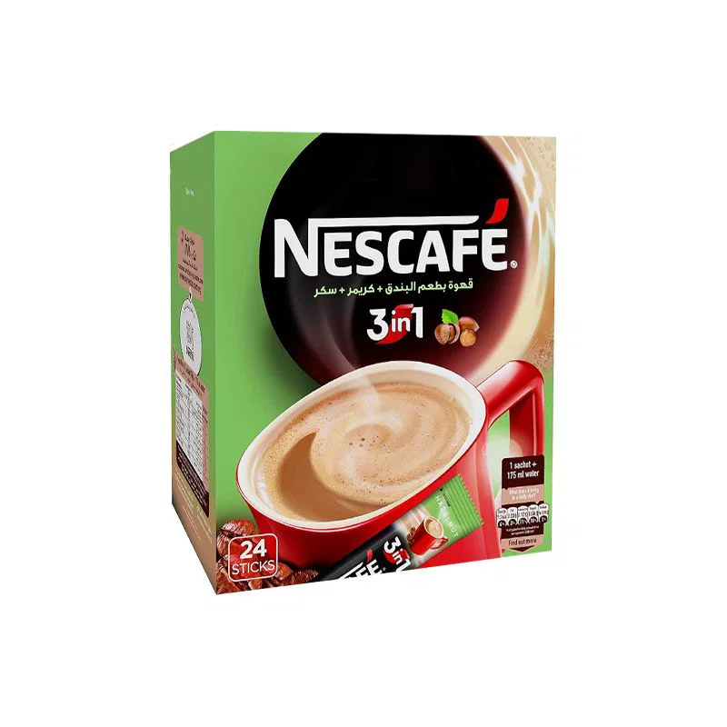 نسكافية 3+1 بندق