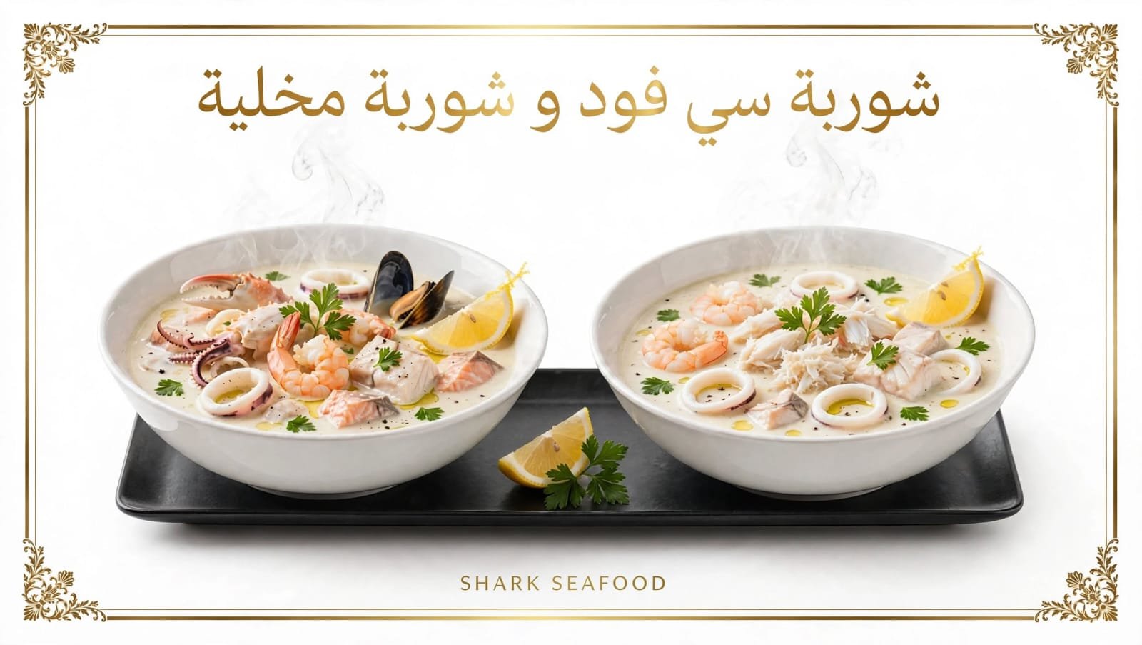 شوربه مخليه وشوربه سي فود
