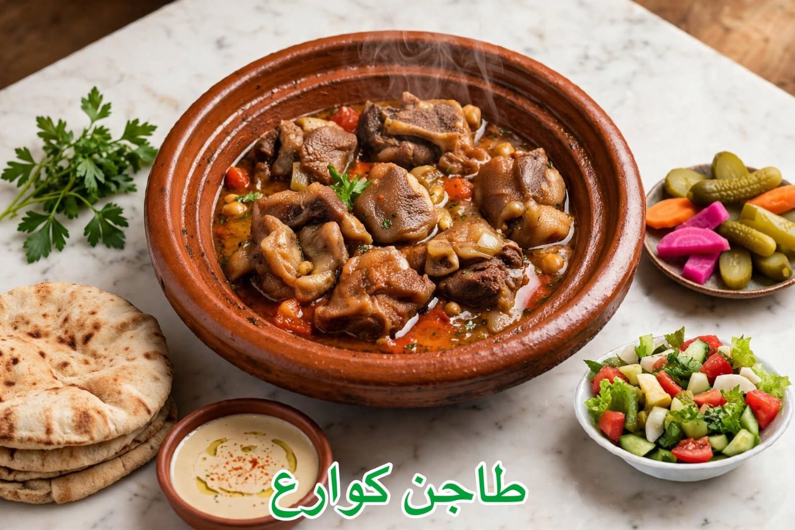 طاجن كوارع